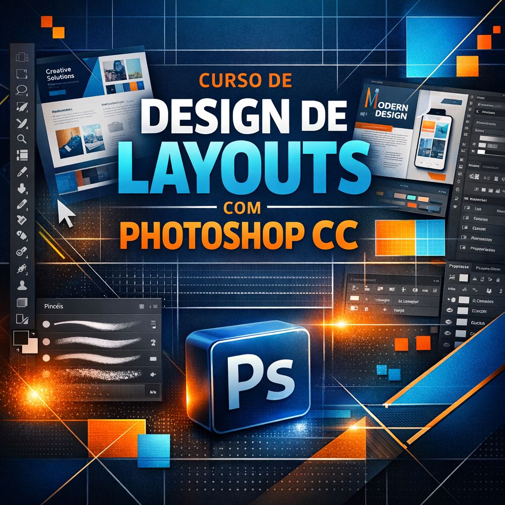 Curso de Design de Layouts com Photoshop CC