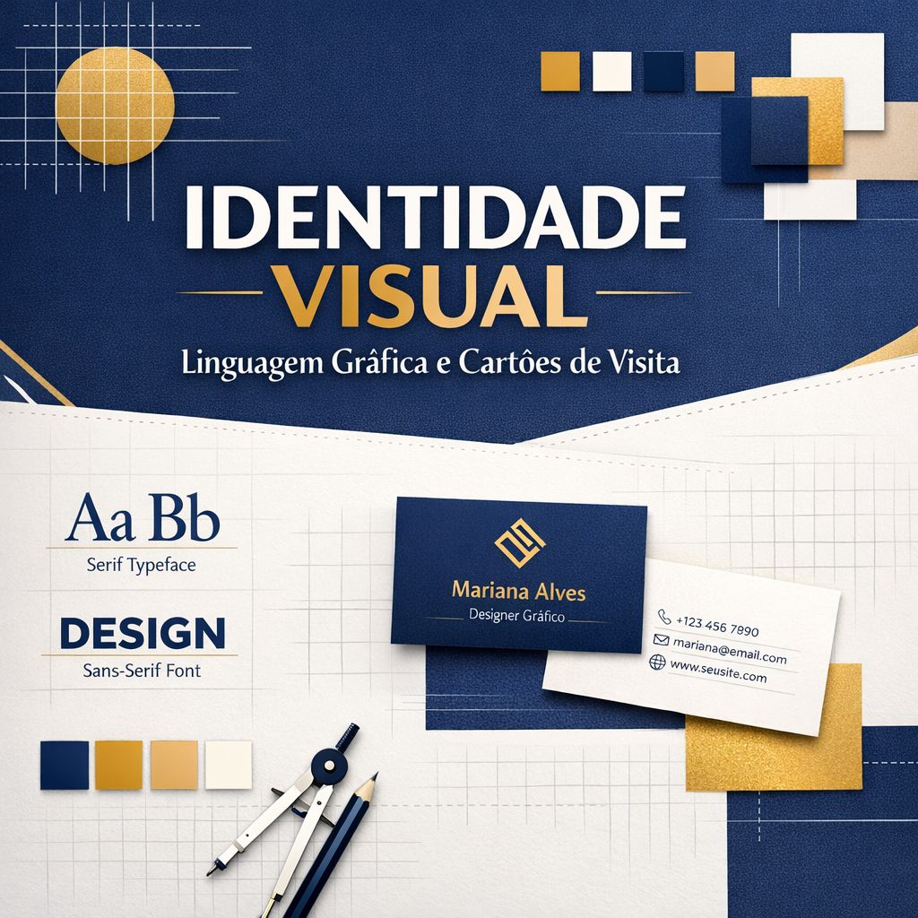Curso de Identidade Visual: Linguagem Gráfica e Cartões de Visita