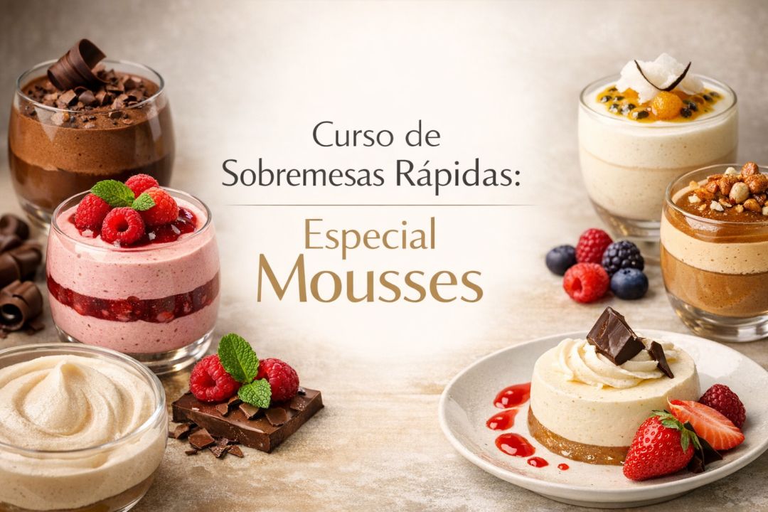 Curso de Sobremesas Rápidas: Mousses