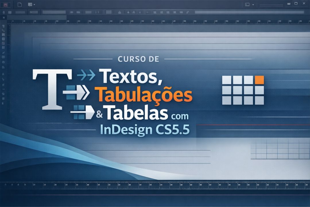 Curso de Textos, Tabulações e Tabelas com Indesign CS5.5
